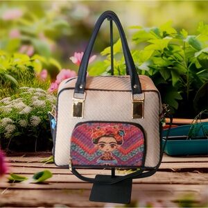 Frida Kahlo Jute Handbag
